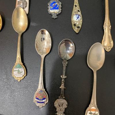 Travel Spoon Collection With Wall Display