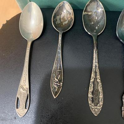 Travel Spoon Collection With Wall Display