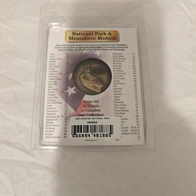 National Park & monument medal