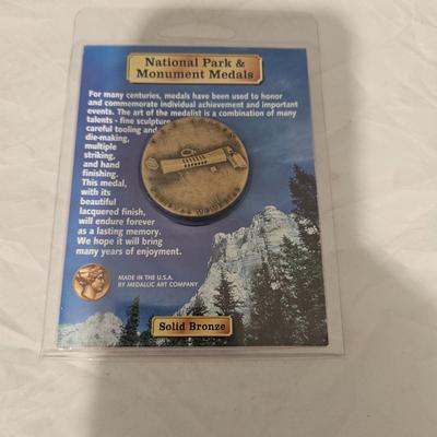 National Park & monument medal
