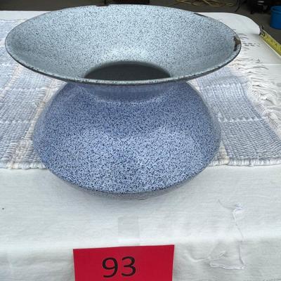Graniteware Heavy Spittoon