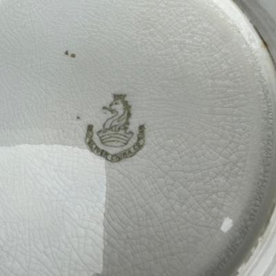Pair of Lady Plates.