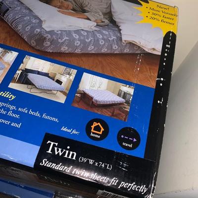 TWO AeroBes Inflatable Twin Mattresses In Box