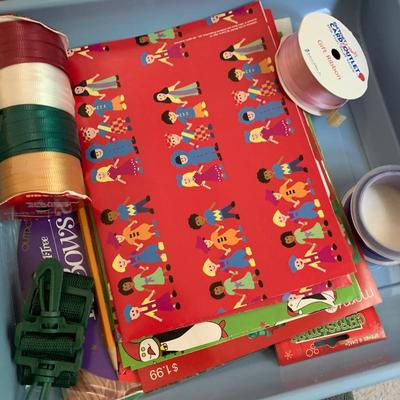 Large Christmas Wrapping & Accessories Lot