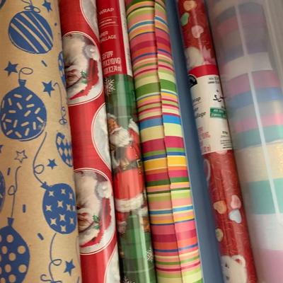 Large Christmas Wrapping & Accessories Lot