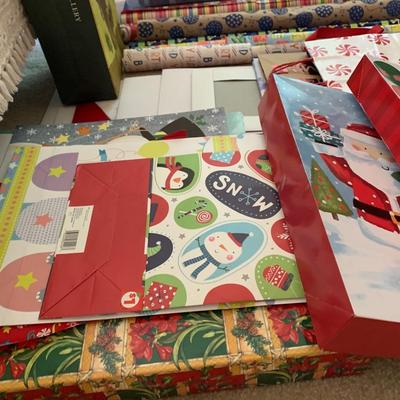 Large Christmas Wrapping & Accessories Lot