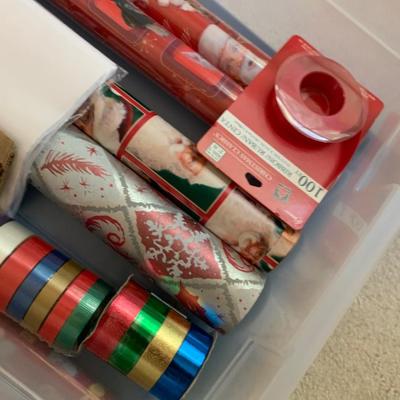Large Christmas Wrapping & Accessories Lot