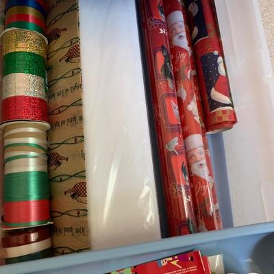Large Christmas Wrapping & Accessories Lot