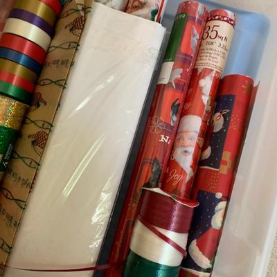 Large Christmas Wrapping & Accessories Lot