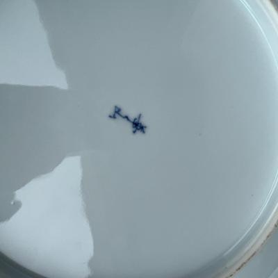 Large Japanese Blue & White Plate