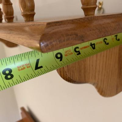 Wood Wall Display Shelf