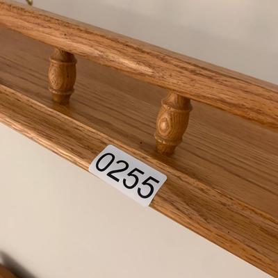 Wood Wall Display Shelf