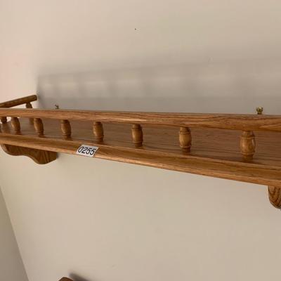 Wood Wall Display Shelf