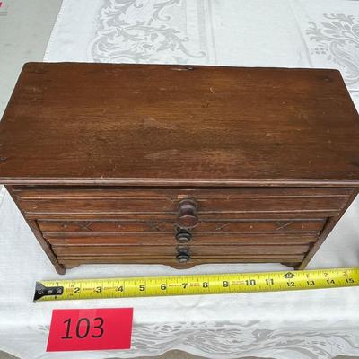 Antique Jewelry Dresser