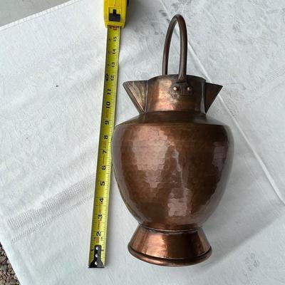 Copper 2 Spout pitcher.