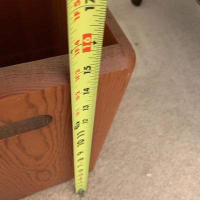 Cane Seat Chair & Unusual Storage Box