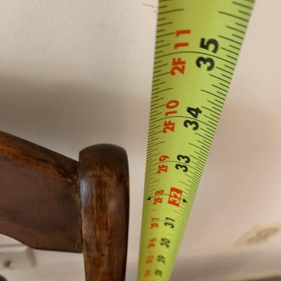 Cane Seat Chair & Unusual Storage Box