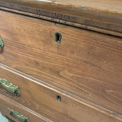 Antique Oak Wash Stand