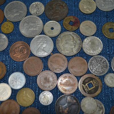 LOT 455. COLLECTION OF VARIOUS COINS