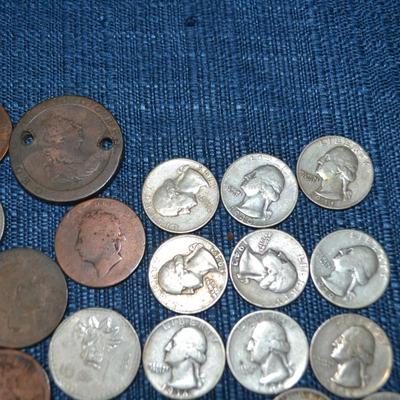 LOT 456 COLLECTION OF VARIOUS COINS