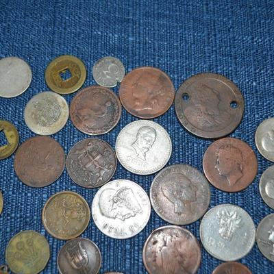 LOT 456 COLLECTION OF VARIOUS COINS