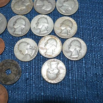 LOT 456 COLLECTION OF VARIOUS COINS