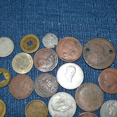 LOT 456 COLLECTION OF VARIOUS COINS