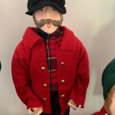 Christmas Carolers Lot