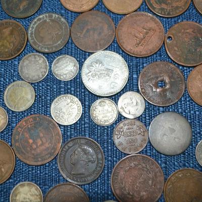 LOT 458. COLLECTION OF VARIOUS COINS