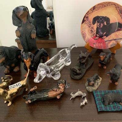 Daschund Dogs Collectibles Lot