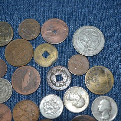 LOT 460. COLLECTION OF VARIOUS COINS