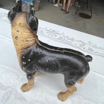Boston Terrier Cast Iron Door Stop