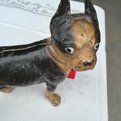 Boston Terrier Cast Iron Door Stop