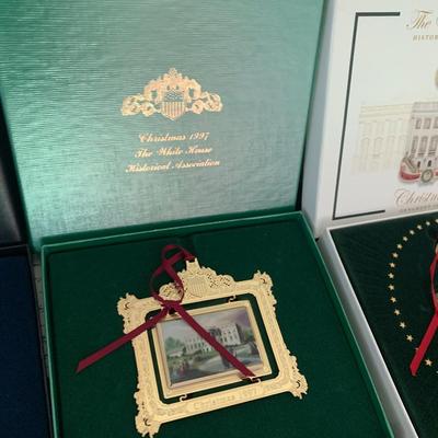Huge White House Christmas Ornament Lot