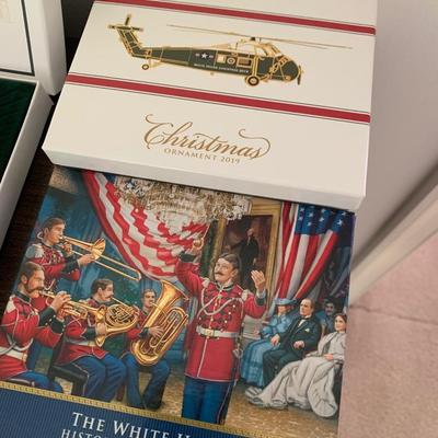 Huge White House Christmas Ornament Lot
