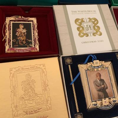 Huge White House Christmas Ornament Lot