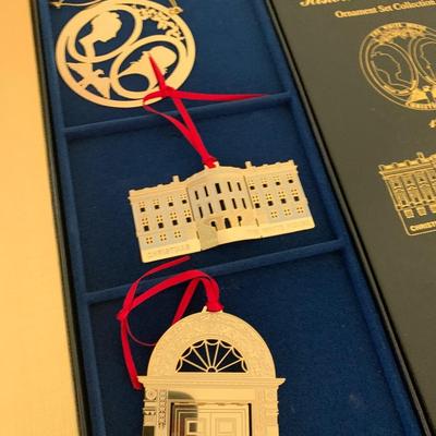 Huge White House Christmas Ornament Lot