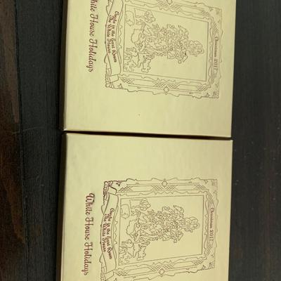 Huge White House Christmas Ornament Lot