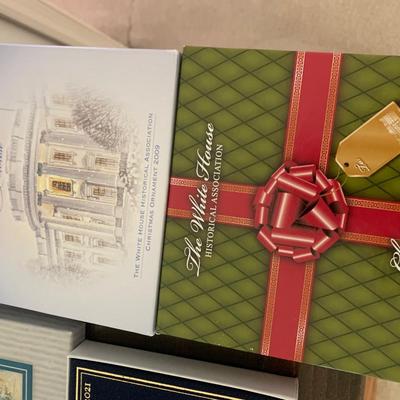 Huge White House Christmas Ornament Lot