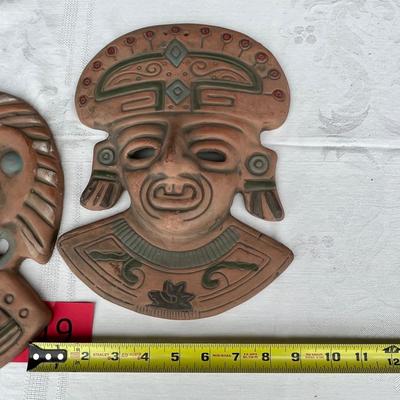 Mexico Wall Masks Terra Cotta