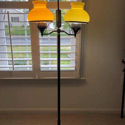 Dual Light Floor Lamp -Lot 189