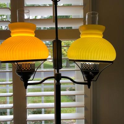 Dual Light Floor Lamp -Lot 189