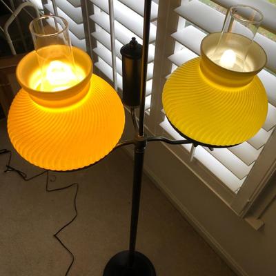 Dual Light Floor Lamp -Lot 189