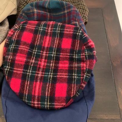 Menâ€™s Hat / Glove Lot Pendleton Barbour Stetson and more