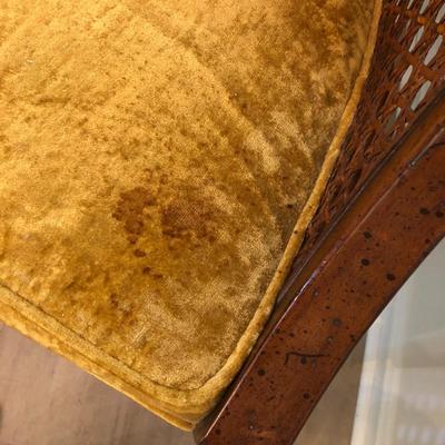 Vintage Barrel Like Cain Chair -Lot 190