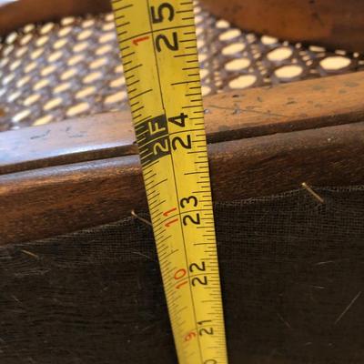 Vintage Barrel Like Cain Chair -Lot 190