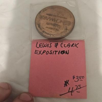 Lewis & Clark exposition coin