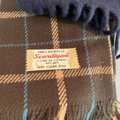 Designer Cashmere Wool Scarf Lot Italy Scotland +++