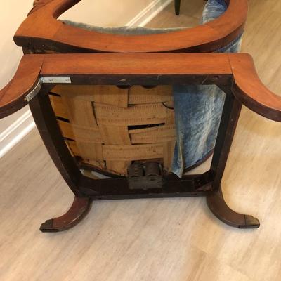 Antique Goose Neck Rocker -Lot 191