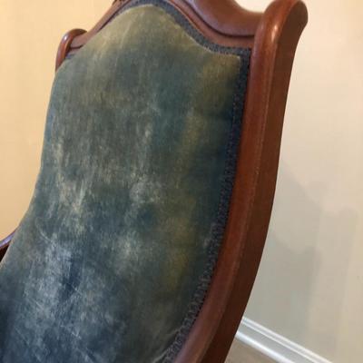 Antique Goose Neck Rocker -Lot 191